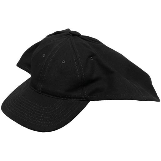 Raf Simons cappello da baseball - nero
