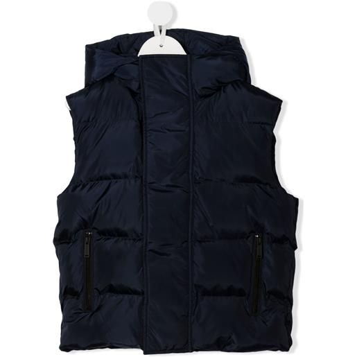 DSQUARED2 KIDS piumino con cappuccio - blu