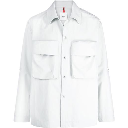 OAMC giacca-camicia con tasche - grigio