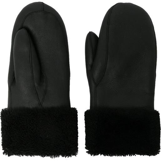 Yves Salomon muffole - nero