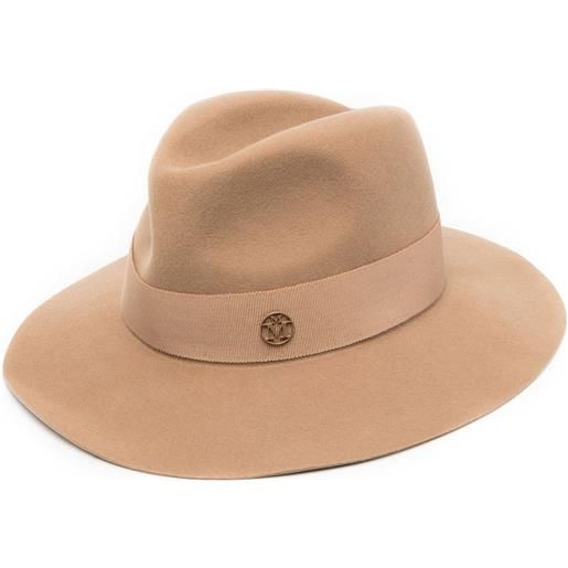 Maison Michel fedora henrietta - marrone