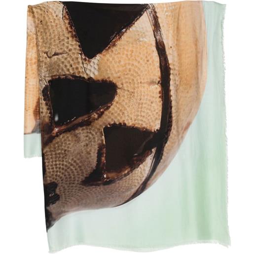 Givenchy sciarpa con stampa - marrone