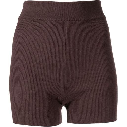 Cashmere In Love shorts da ciclismo alexa - marrone