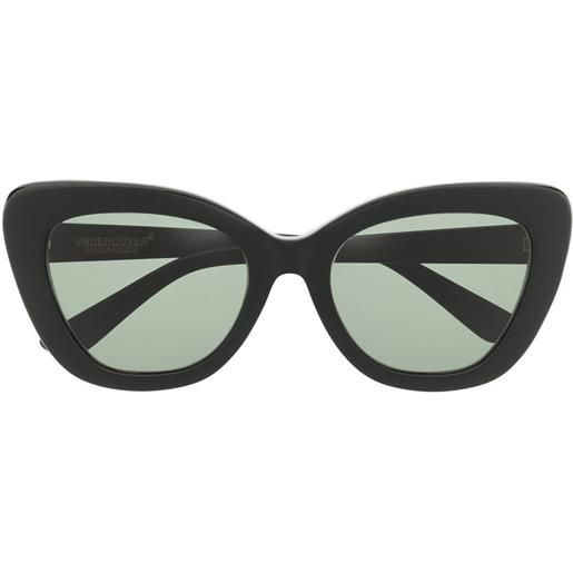 Undercover occhiali da sole oversize - nero