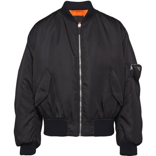 Prada bomber re-nylon - nero