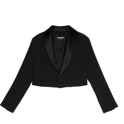 DSQUARED2 KIDS blazer corto - nero