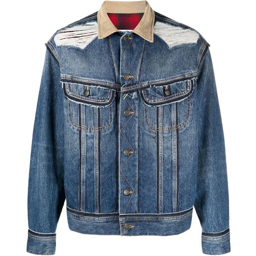 Giubbotto Di Jeans Bianco Black Friday 2025 Sale - Foto 4