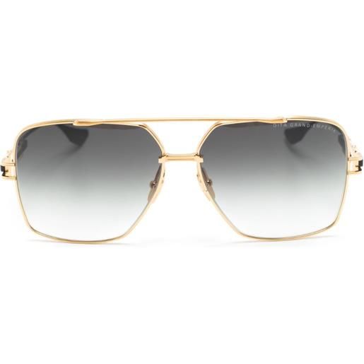 Dita Eyewear grand emperik pilot-frame sunglasses - nero