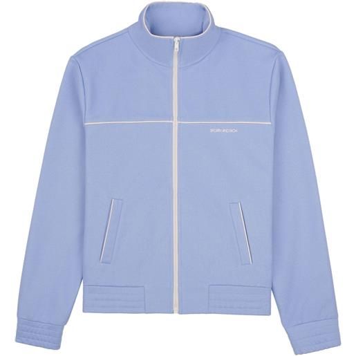 Sporty & Rich giacca con stampa - blu
