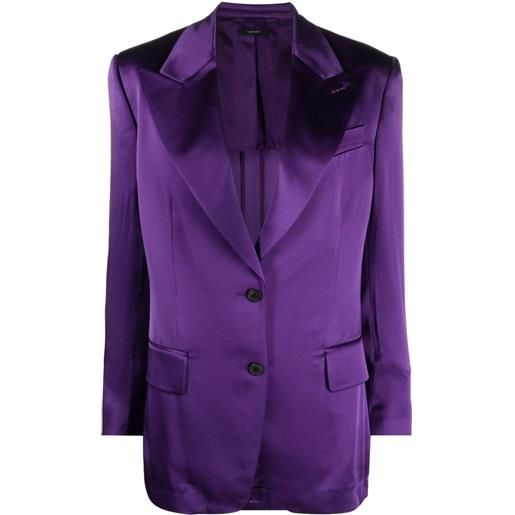 TOM FORD blazer monopetto - viola