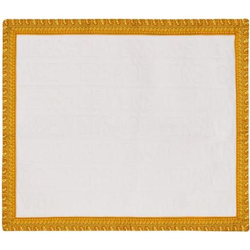 Versace asciugamano con stampa - bianco