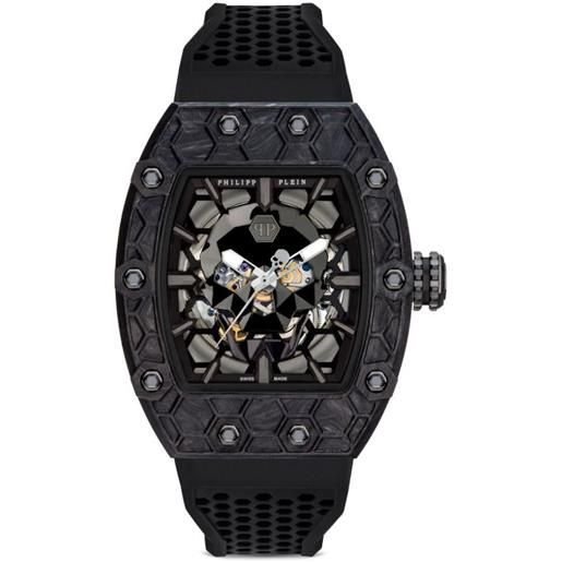 Philipp Plein orologio crytpo king carbon gladiator 55mm - nero