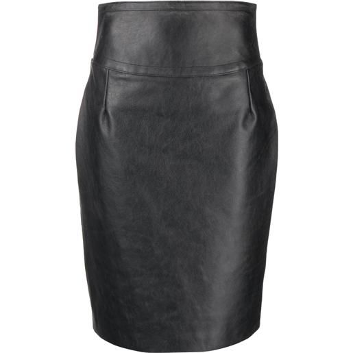 Givenchy gonna a matita con fibbia - nero