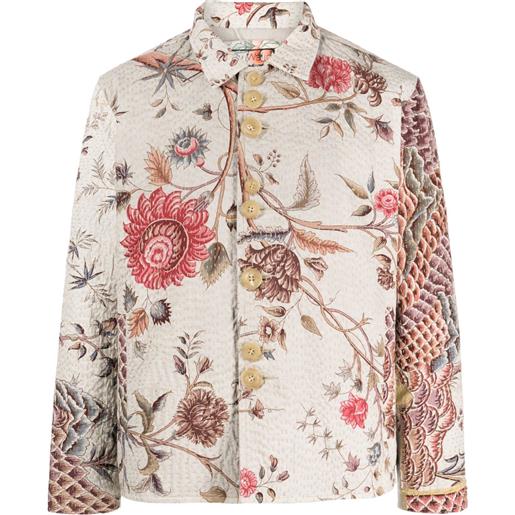 By Walid giacca a fiori - multicolore
