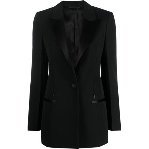 Givenchy blazer monopetto - nero