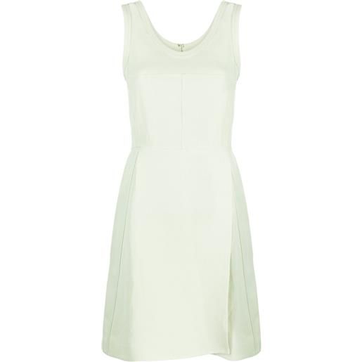 Jil Sander abito corto smanicato - verde