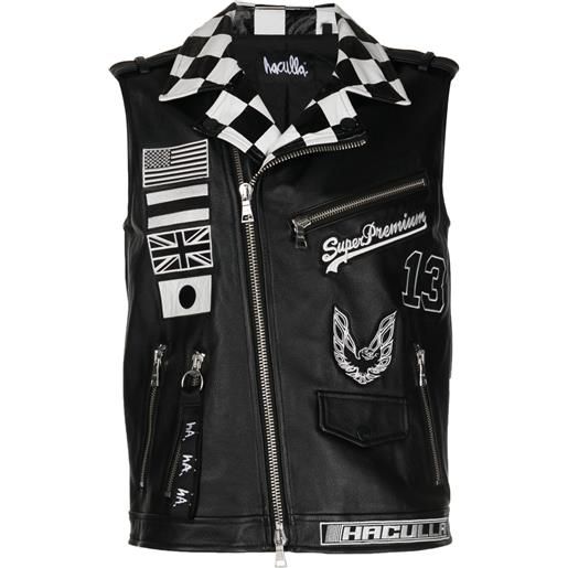 Haculla canotta con stampa grafica - nero