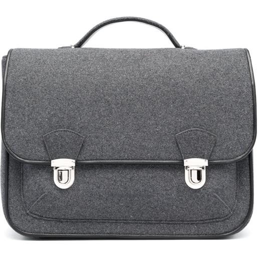 Age of Innocence zaino con logo goffrato boston - grigio