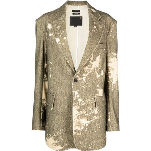 R13 blazer in tweed - verde