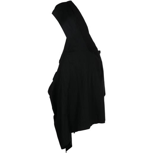 Yohji Yamamoto abito asimmetrico - nero