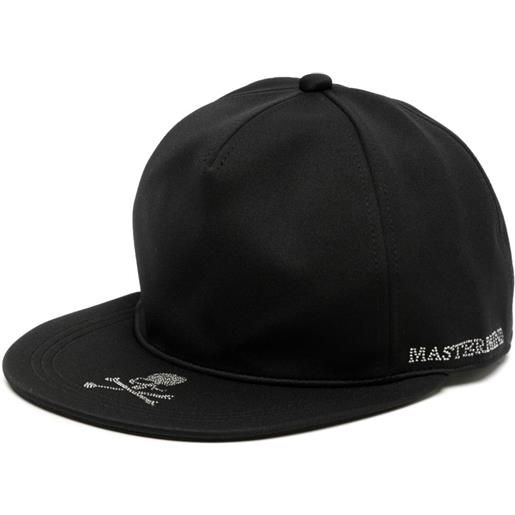 Mastermind World cappello da baseball con ricamo - nero