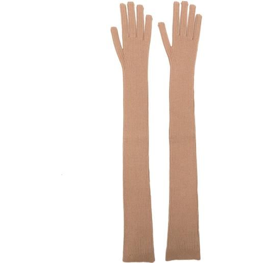 Dolce & Gabbana guanti lunghi - toni neutri