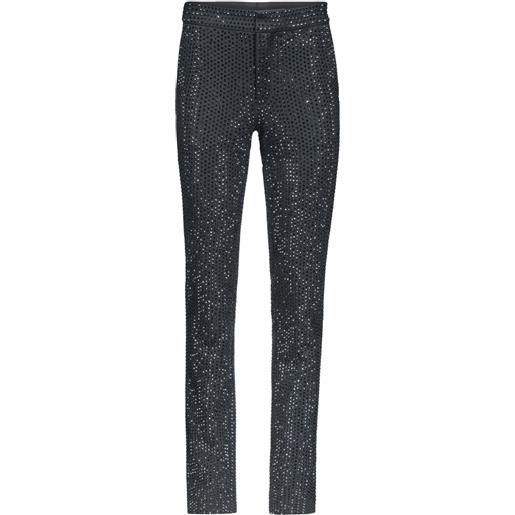 AREA pantaloni da smoking con decorazione - grigio