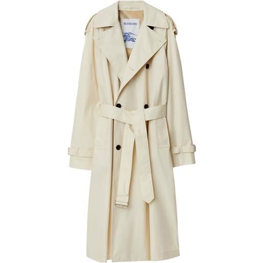 Burberry trench doppiopetto - toni neutri