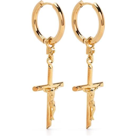 Orecchini Tondi Avvolti 30 in Argento Rodiato con Zirconi Artlinea