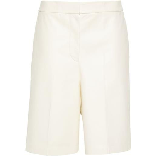 Fabiana Filippi shorts con vita media - bianco