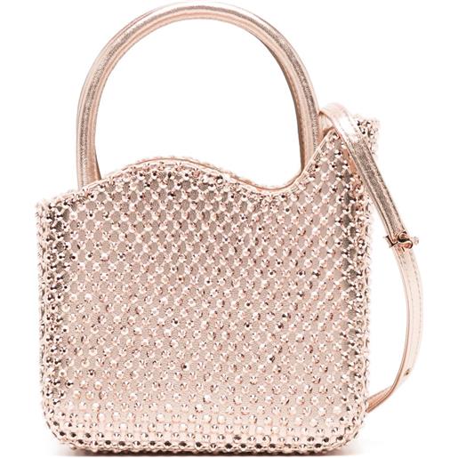 Le Silla borsa a spalla gilda mini - rosa