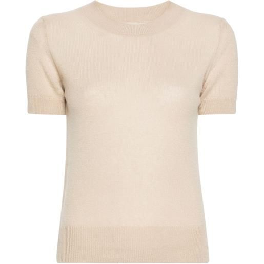 Ermanno Scervino top girocollo - toni neutri