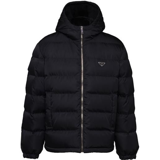 Prada piumino crop - nero