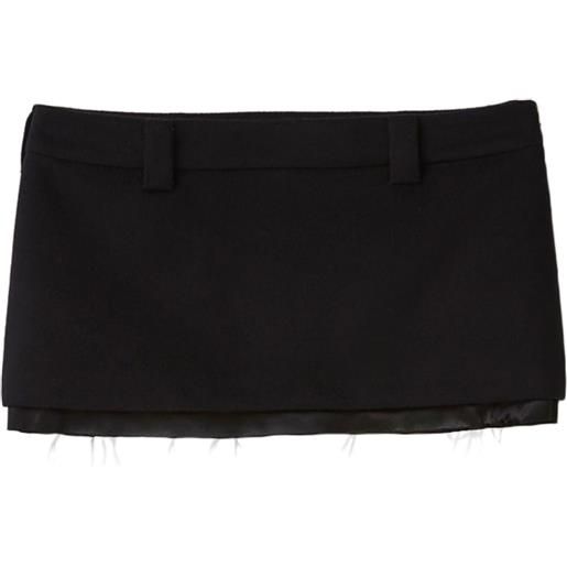 Miu Miu minigonna - nero