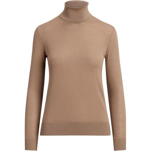 Ralph Lauren Collection maglione a collo alto - toni neutri