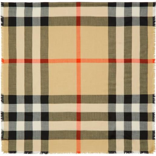 Burberry sciarpa house check - toni neutri