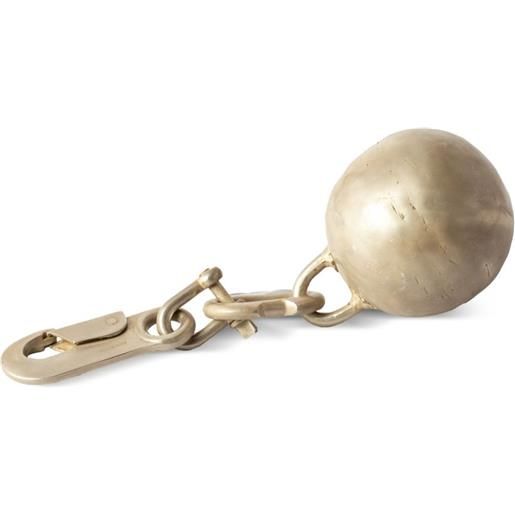 Parts of Four portachiavi venus in argento sterling - oro