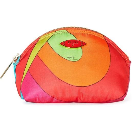 PUCCI trousse make up con stampa - rosso