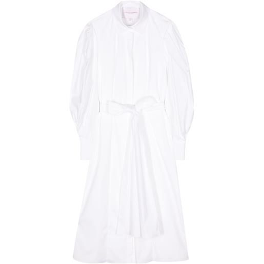 Carolina Herrera chemisier con nodo - bianco