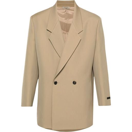 Fear Of God blazer california doppiopetto - toni neutri