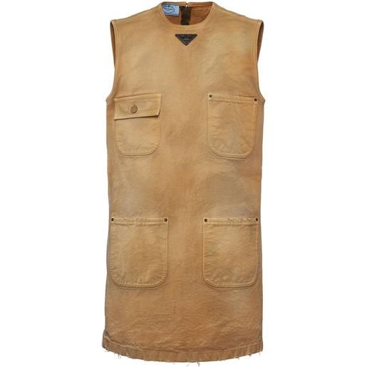 Prada abito corto - toni neutri