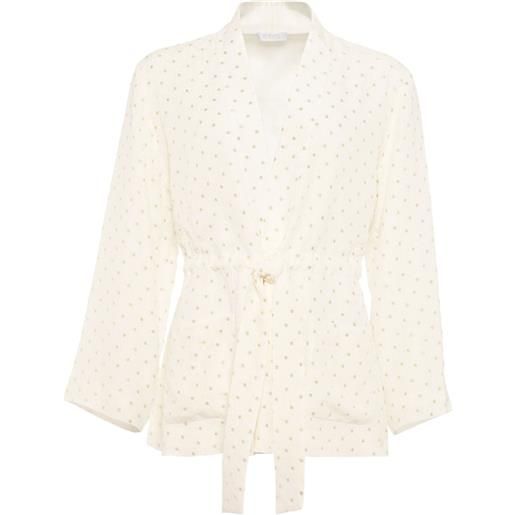 ERES giacca corta pétillant - bianco