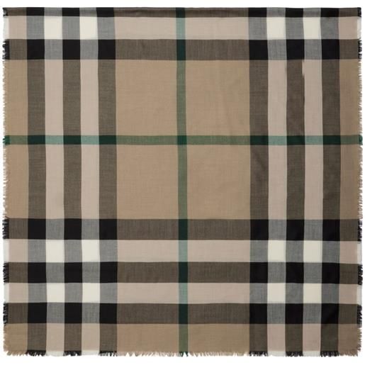 Burberry sciarpa a quadri - toni neutri