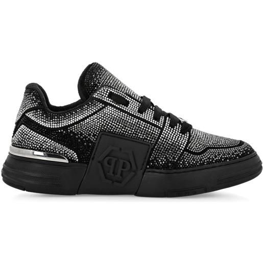 Philipp Plein sneakers strass hexagon - nero