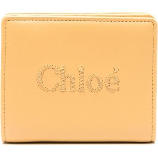 Chloé portafoglio sense - giallo