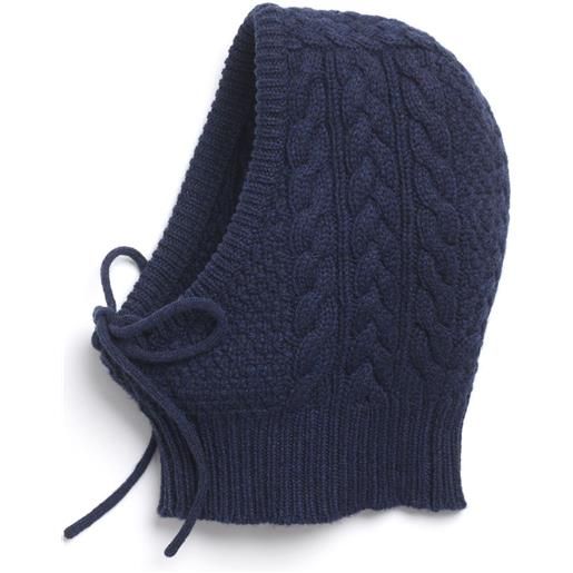 Barrie passamontagna in cashmere - blu