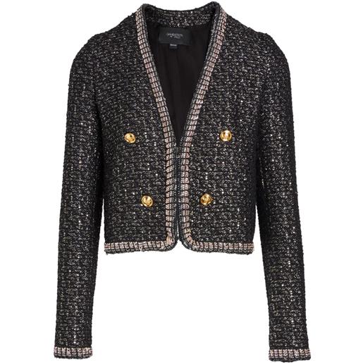 Giambattista Valli giacca con paillettes - nero