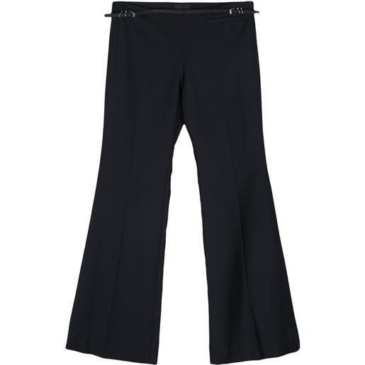 Givenchy pantaloni voyou svasati - blu