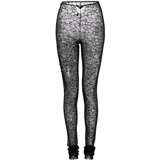 Kiki de Montparnasse collant crystalline - nero