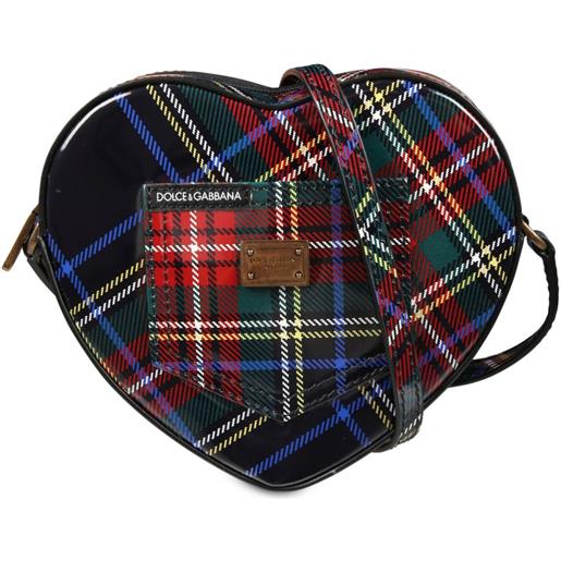 Dolce & Gabbana Kids borsa a spalla in pelle - nero